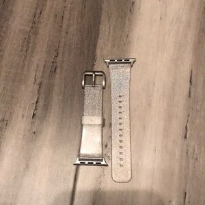 Clear sparkly Apple Watch band